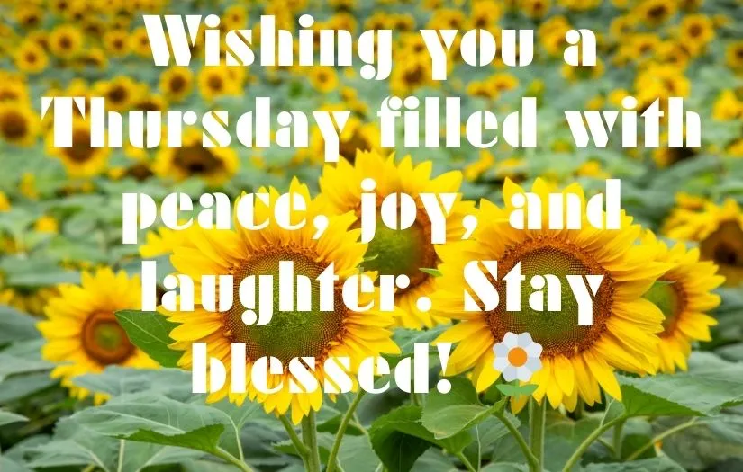 Positive Thursday Blessings