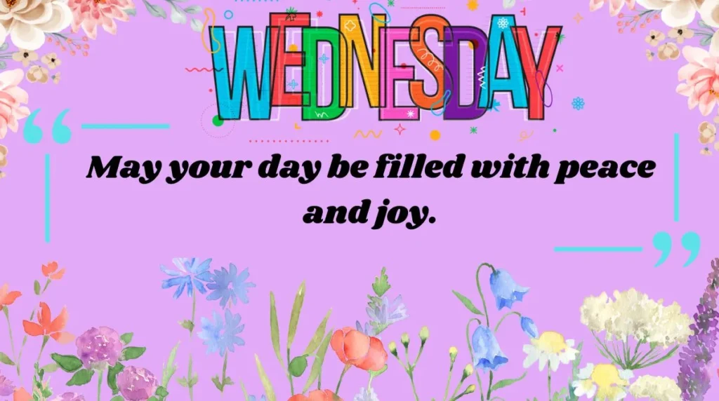 Short Wednesday Blessings