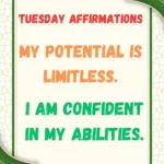 Tuesday Affirmations