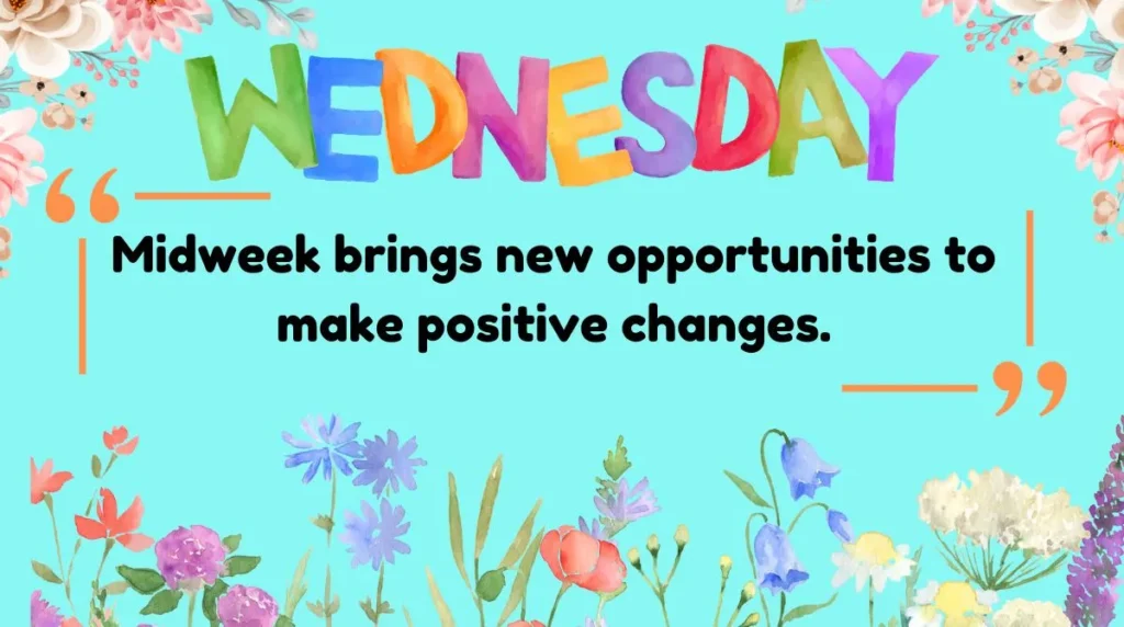 Wednesday Blessings Quotes