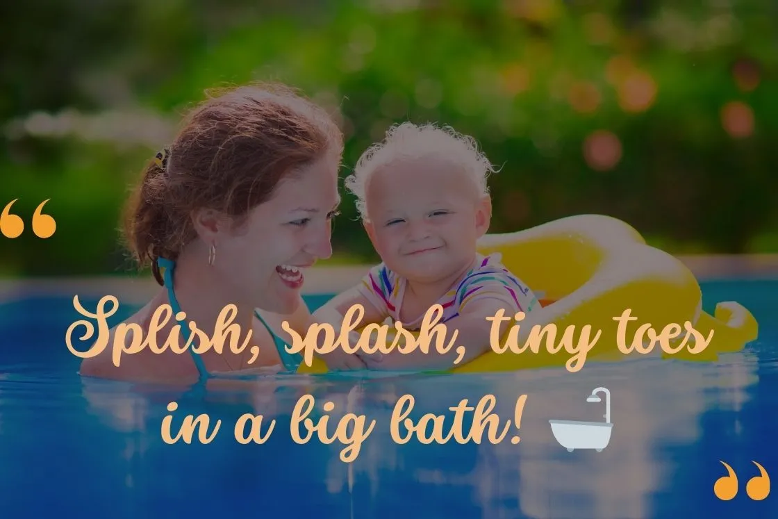 Baby Swimming Captions For Instagram