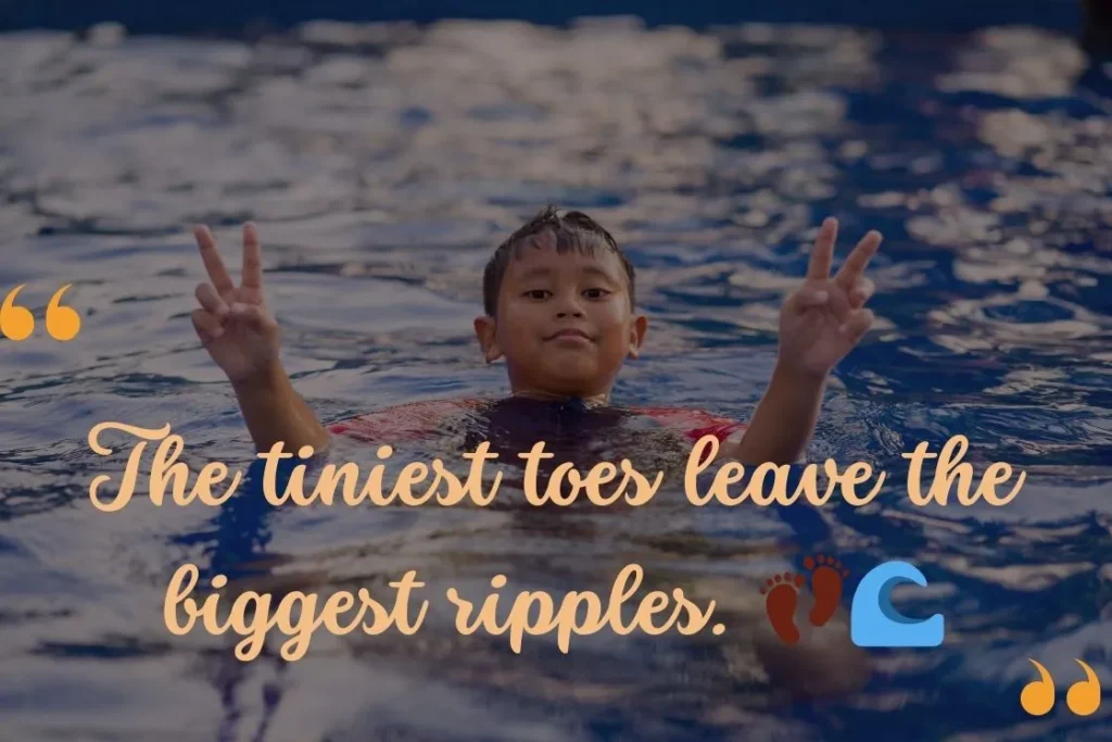 Baby Swimming Quotes For Instagram