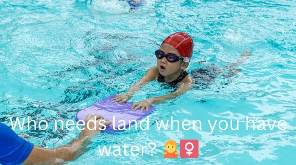 Funny Baby Swimming Captions For Instagram