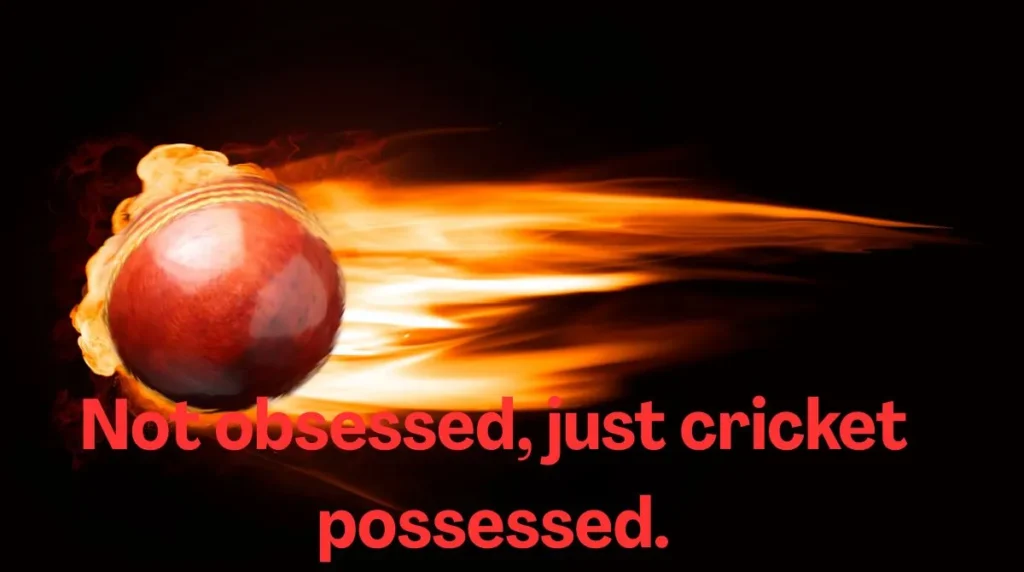 Captions for Cricket Lovers