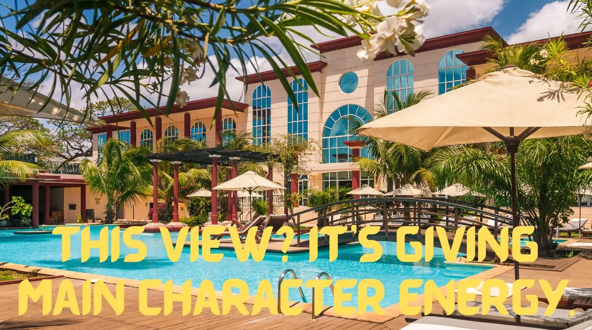 Luxury Hotel Captions