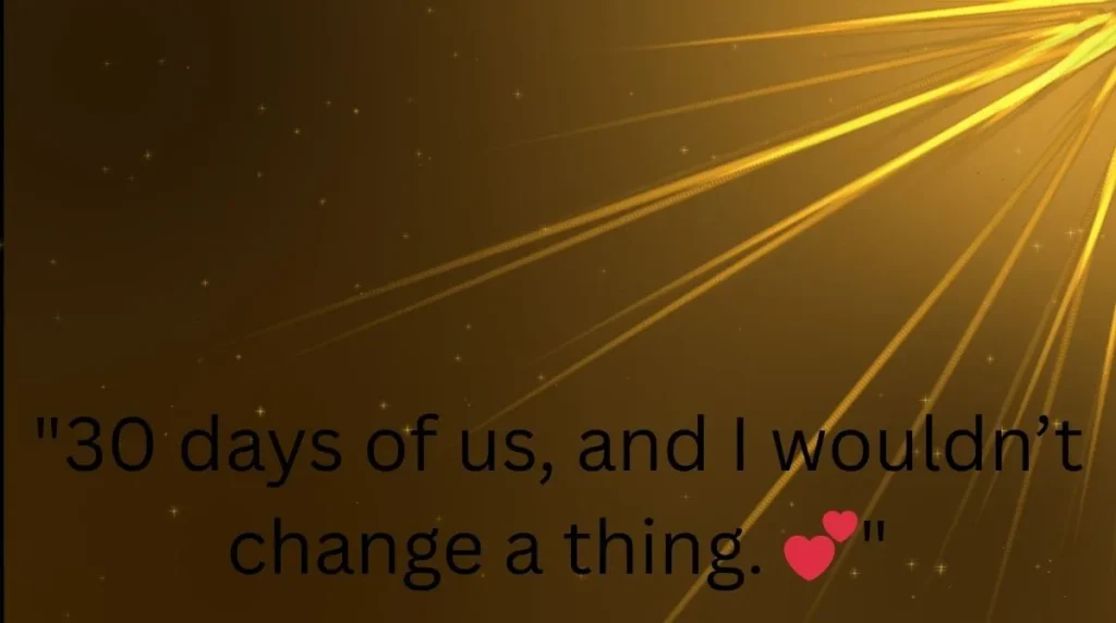 Short & Sweet Monthsary Captions
