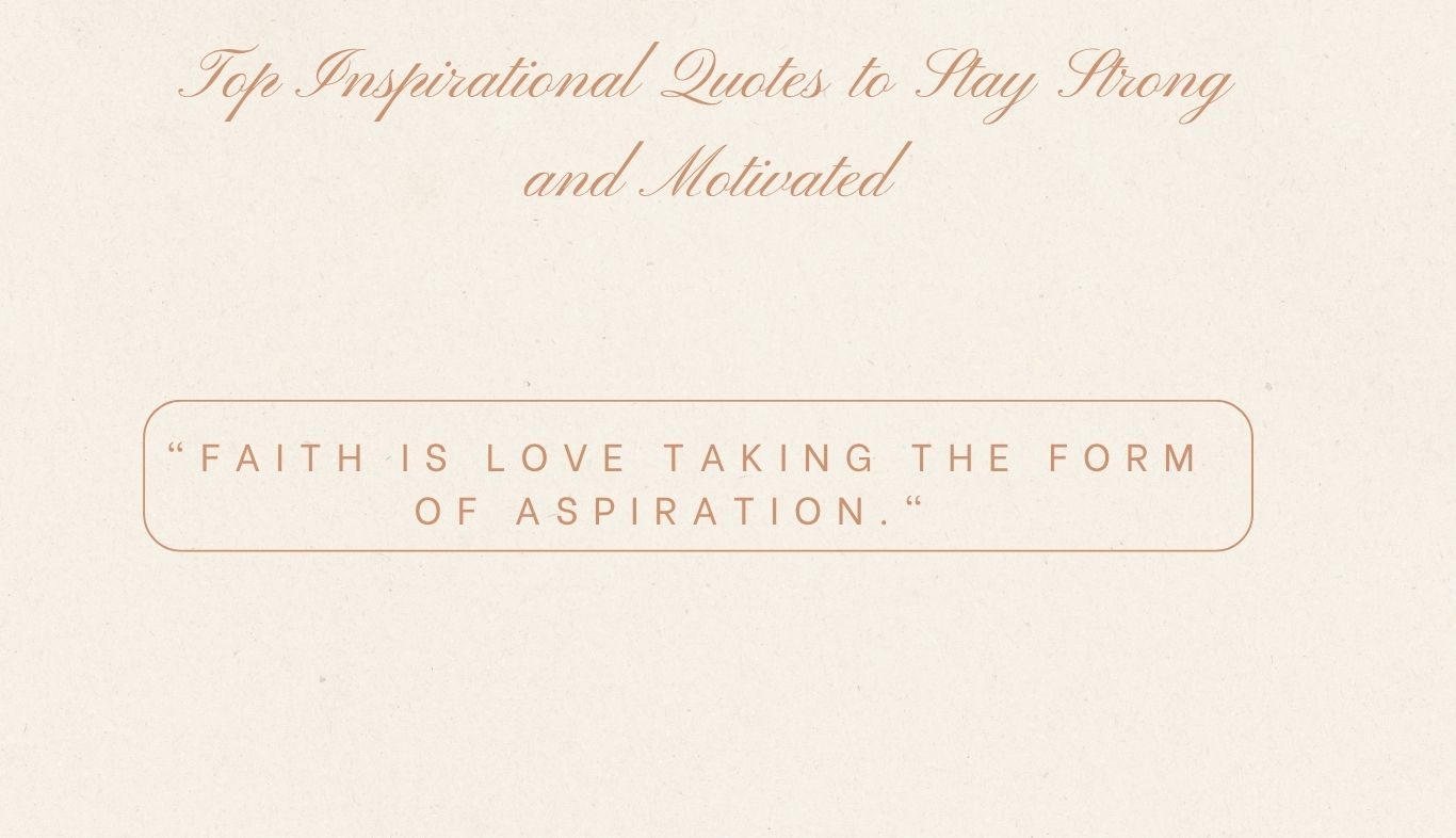 Top Inspiring Quotes