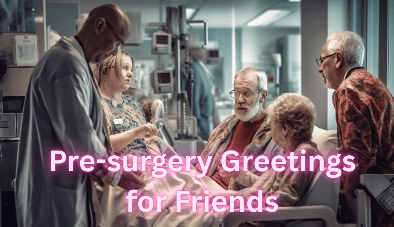 Pre-surgery Greetings for Friends